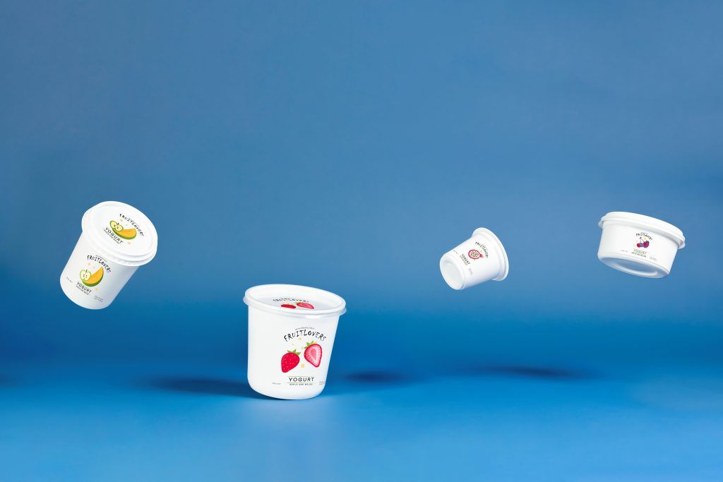 envases de yogur