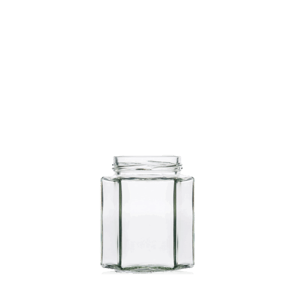 Tarro Hexagonal 288ml TO63