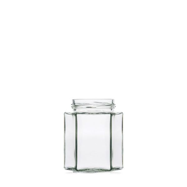 Tarro Hexagonal 288ml TO63 - Pack 30
